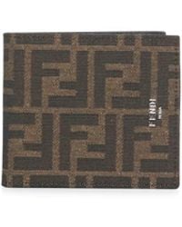 Fendi - Â€Œff Jacquard" Wallet - Lyst