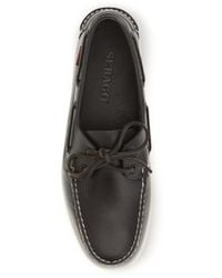 Sebago - Loafers Docksides Portland Calf Leather Lace-Up Shoes - Lyst