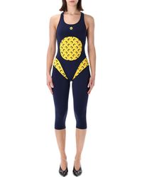 Marine Serre - Moon Print Athleisure Catsuit - Lyst