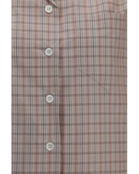 Prada - Short-Sleeved Check Shirt - Lyst