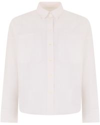Maison Kitsuné - Shirt Striped Cotton - Lyst