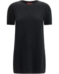 Gucci - Wool-Blend Mini Dress Wool Ovis Aries; Viscose - Lyst