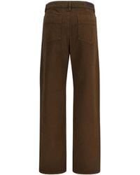 Lemaire - Five-Pocket Twill Pants - Lyst