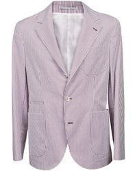 Brunello Cucinelli - Casual 100% Cotton 3 Button Blazer/Jacket New - Lyst