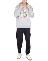 Etro - Hoodie With Drawstring Hood Cotton Sweatshirts - Lyst