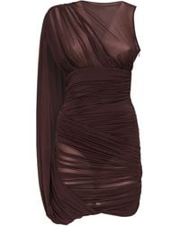 Magda Butrym - Draped Short Dress - Lyst