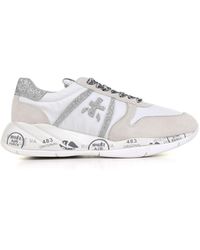 Premiata Sneakers Donna Layla 4298 in Grey (Gray) | Lyst