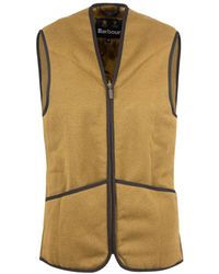 Barbour - Zip-Front Fleece Vest - Lyst