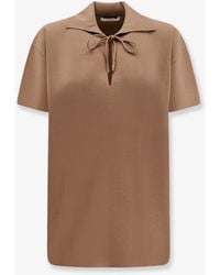Max Mara - T-Shirts And Polos Viscosa Poliammide - Lyst