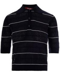 Max Mara - Polo Sweater Wool-Silk Jumpers - Lyst