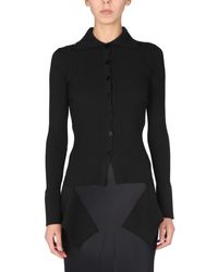 ANDREADAMO - Cardigan With Cut Out Details - Lyst