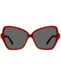 Celine - Sunglasses Butterfly Full Rim, Frame And Lens Cl4066Is66A - Lyst