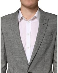 Dolce & Gabbana - Martini Single Breasted Formal 2Pc Suit Wool Polyester Elastane - Lyst