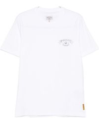 Emporio Armani - Logo Cotton T-Shirt - Lyst