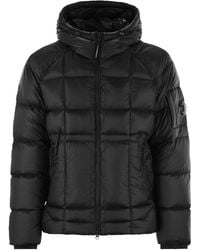 C.P. Company - D.D. Shell Hooded Medium Down Jacket - Lyst