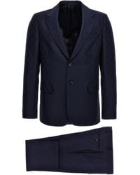 Gucci - Wool Suit Gg - Lyst