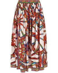 Dolce & Gabbana - Dolce & Gabbana Carretto Skirt - Lyst