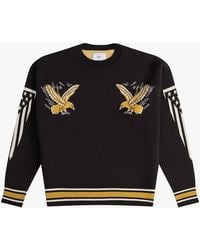 Rhude - Cashmere Knit Crewneck Sweater - Lyst