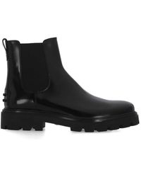 Tod's - Leather Chelsea Boots - Lyst