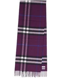 Burberry - 100% Cashmere Scarf - Lyst