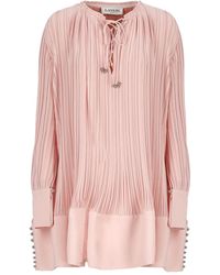 Lanvin - Dresses Pink - Lyst