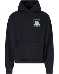 Rhude - Moonlight Badge" Hoodie - Lyst