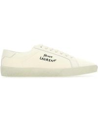 Saint Laurent - Mens Sl06 Signature Low Top Sneakers - Lyst