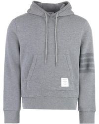 Thom Browne - Knitted Hoodie Wool Knitwear - Lyst