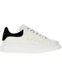 McQueen - Oversized Leather Sneakers - Lyst