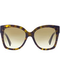 Gucci - Square Sunglasses Gg0459S 002 54Mm 459 Plastic (Acetate) - Lyst