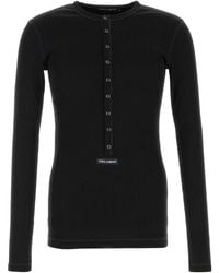 Dolce & Gabbana - Cotton T Shirt - Lyst