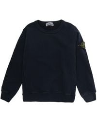 Stone Island - Hooded Zip Sweatshirt Hoods & Sweatshirts - Lyst