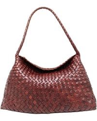 Dragon Diffusion - Shoulder Bag Santa Maria Buff Calf Leather - Lyst