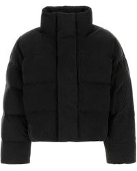 Entire studios - Slate Cotton Down Jacket - Lyst