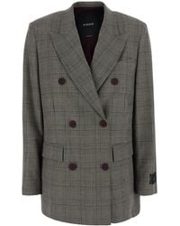 Pinko - Blazer, Wool Blend Polyester Blazers - Lyst