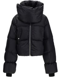 Rick Owens - Padded Funnel Neck Jacket Down - Lyst