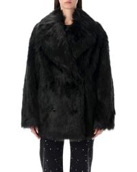 Stand Studio - Katalina Faux Fur Coat - Lyst