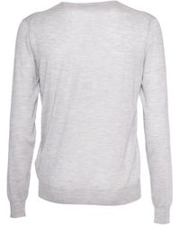 Fedeli - V-Neck Pullover - Lyst