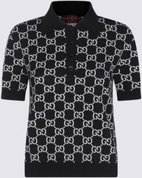 Gucci - Gg Wool Jacquard Reversible Polo Shirt - Lyst