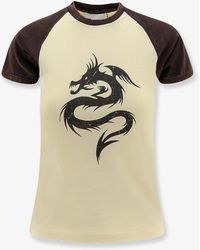 Coperni - Cotton T-Shirt With Used Effect - Lyst