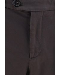 Brunello Cucinelli - Dyed Cotton Pants Trousers - Lyst
