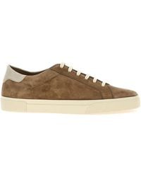Brunello Cucinelli - Calfskin Low Top Sneakers - Lyst
