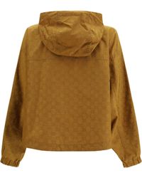 Gucci - Short Technical Jacquard Jacket With All-Over Gg Motif - Lyst