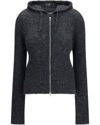 Our Legacy - Alpaca-Blend Zip-Up Hoodie Sweatshirts - Lyst