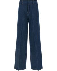 DSquared² - Tailoring-Inspired Wide Straight-Leg Denim Jeans - Lyst