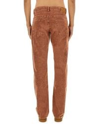 Isabel Marant - Pants With Cotton Blend Jean - Lyst