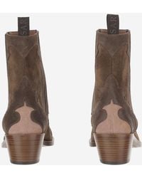 Sartore - Ankle Boots Suede Leather - Lyst