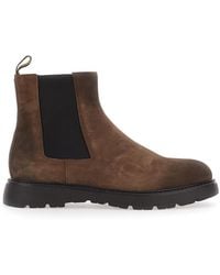 Doucal's - Boots Goteborg Camoscio Beatles Calf Leather - Lyst