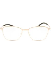 Ic! Berlin - Eyeglasses Round Full Rim, Rose-Warm Frame And Clear Demo Lenses Lens Aliza2.0M1578032 - Lyst