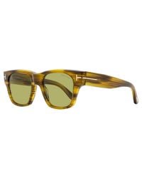 Tom Ford - Caine-02 Square Sunglasses Tf1280 55N 53Mm Ft1280 Plastic (Acetate) - Lyst